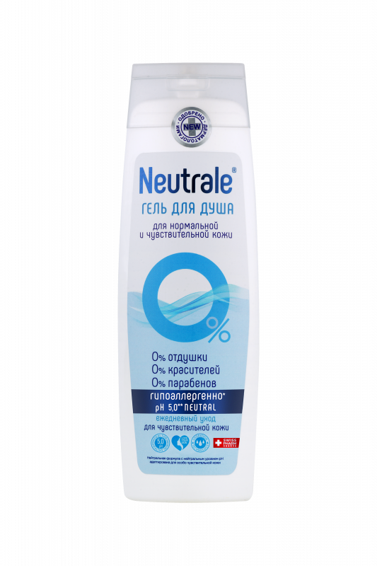 NEUTRALE ГЕЛЬ ДЛЯ ДУША для нормальной и чувствительной кожи, 400мл